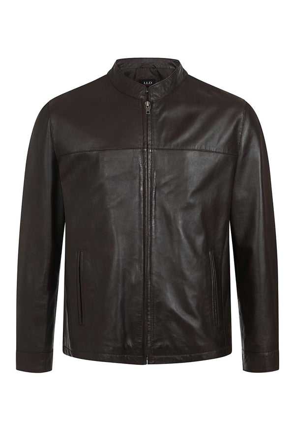 Men's Real Genuine Leather Classic Jacket - Billy - London Leathers Direct